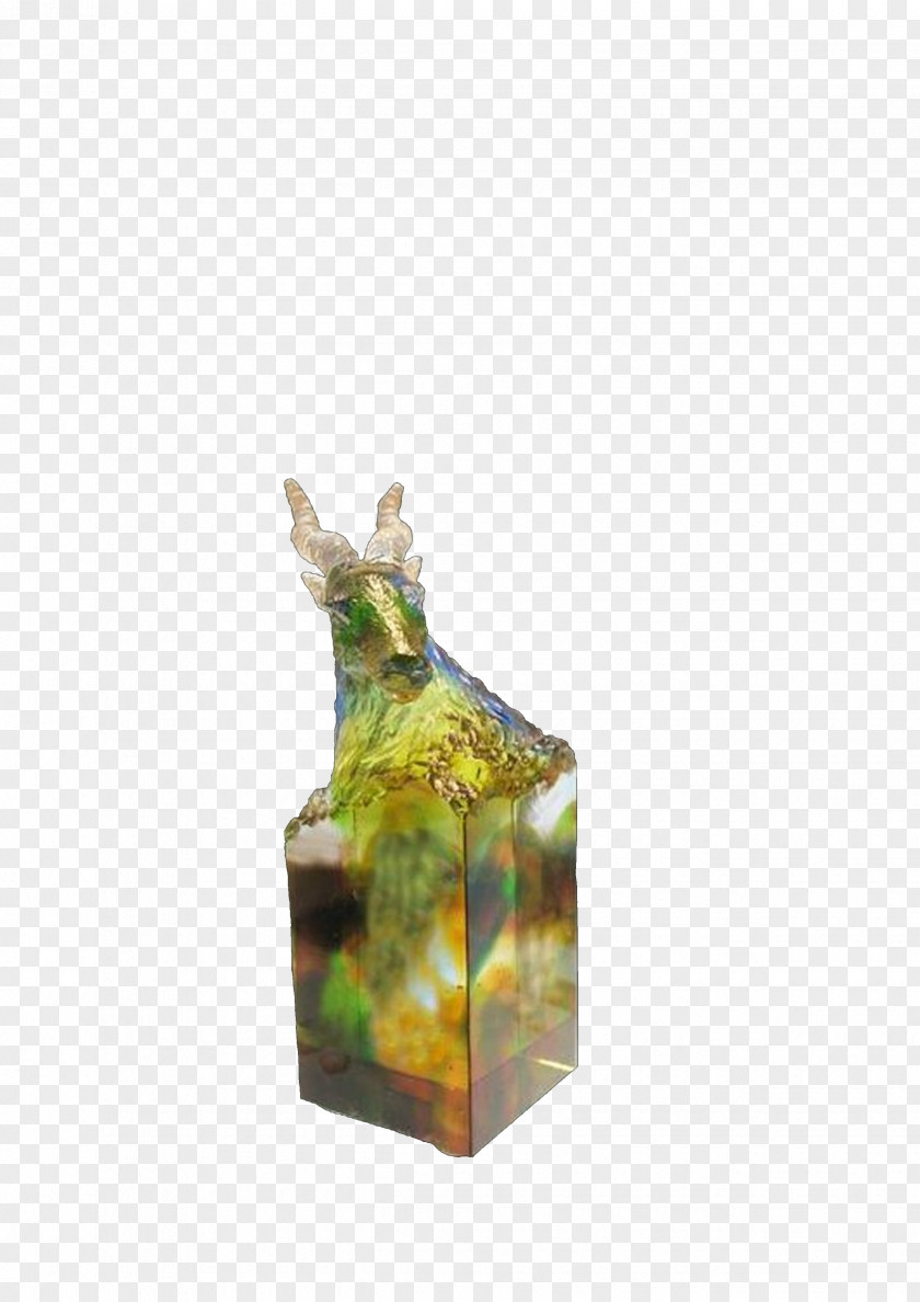 Glass Jade Deer U7409u7483 PNG