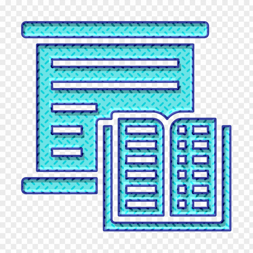 Lesson Icon Studying Book And Learning PNG