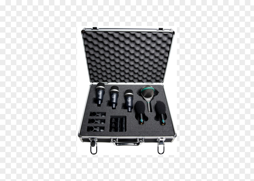 Microphone AKG Rhythm Pack Drums Recording Studio PNG