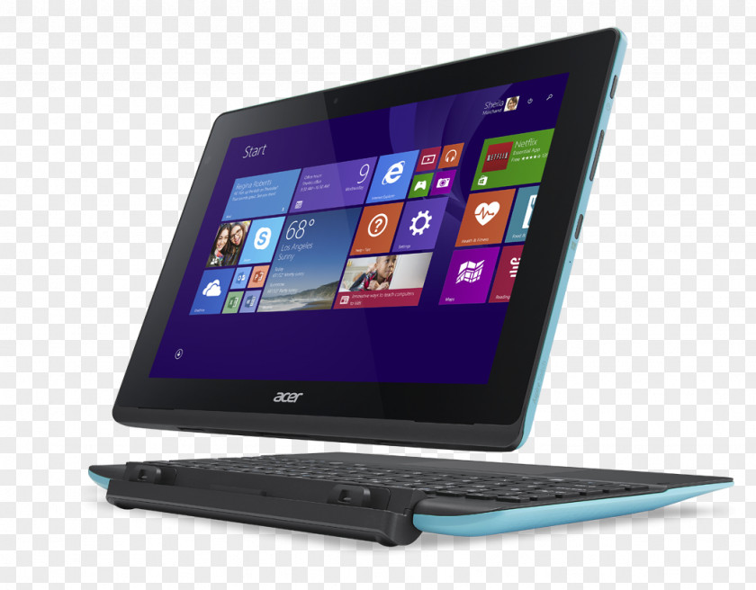 Tablet Laptop Acer Aspire Intel Atom Computer IPS Panel PNG