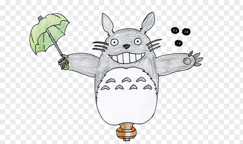 Totoro Work Of Art Drawing PNG