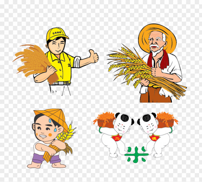 Wheat Cartoons Cartoon Drawing PNG