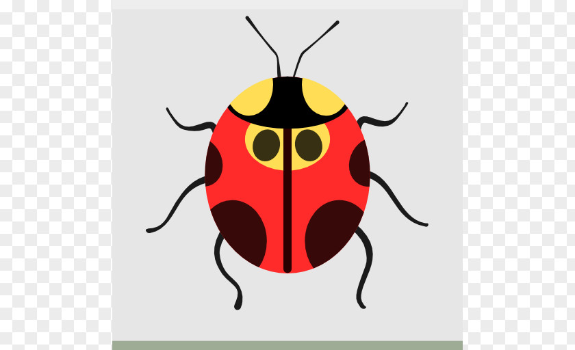 Apps Bug Buddy Ladybird Cartoon Font PNG