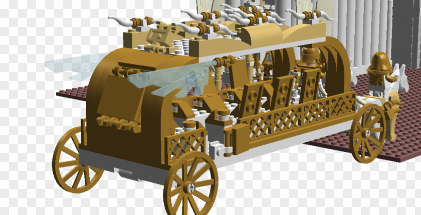 Brass Chariot 01504 Wagon Carriage PNG