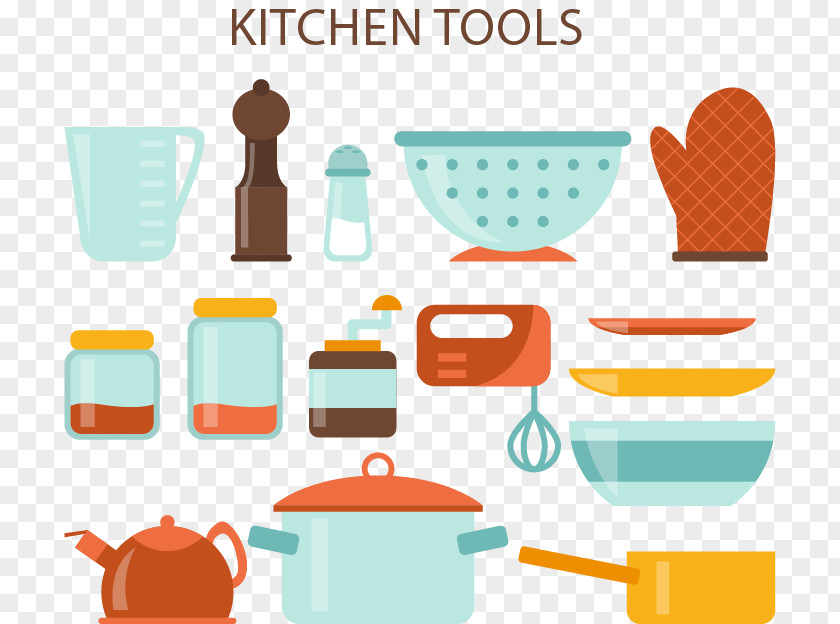 Color Kitchen Utensil Tool Icon PNG