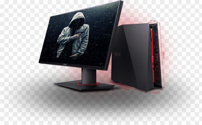 Computer ASUS ROG Gaming Desktop PC G20 Republic Of Gamers Computers PNG