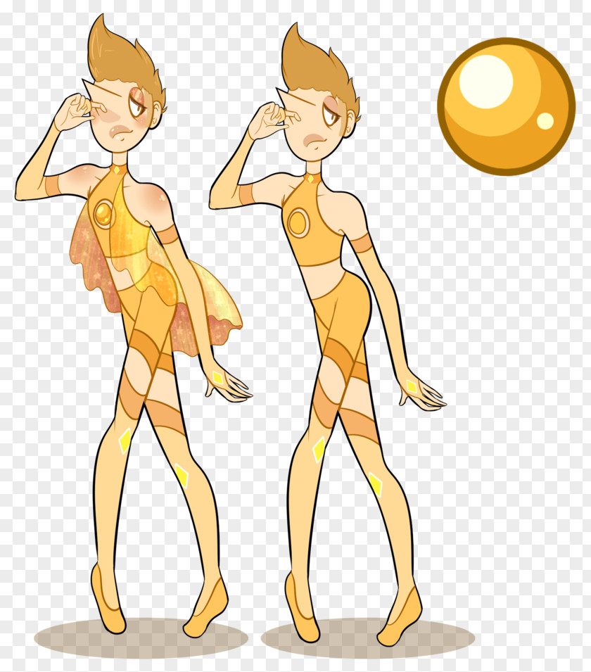 Gemstone Yellow Pearl Citrine Ametrine PNG