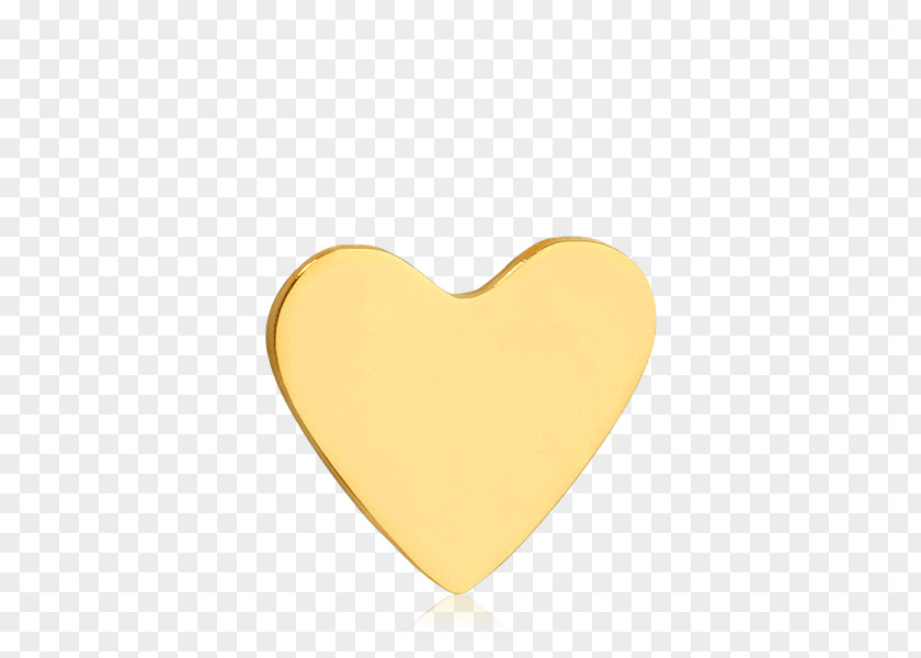 Gold List Heart PNG