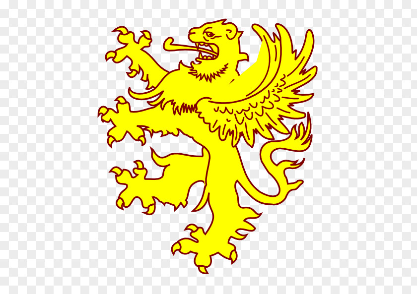 Griffin Heraldry Clip Art PNG