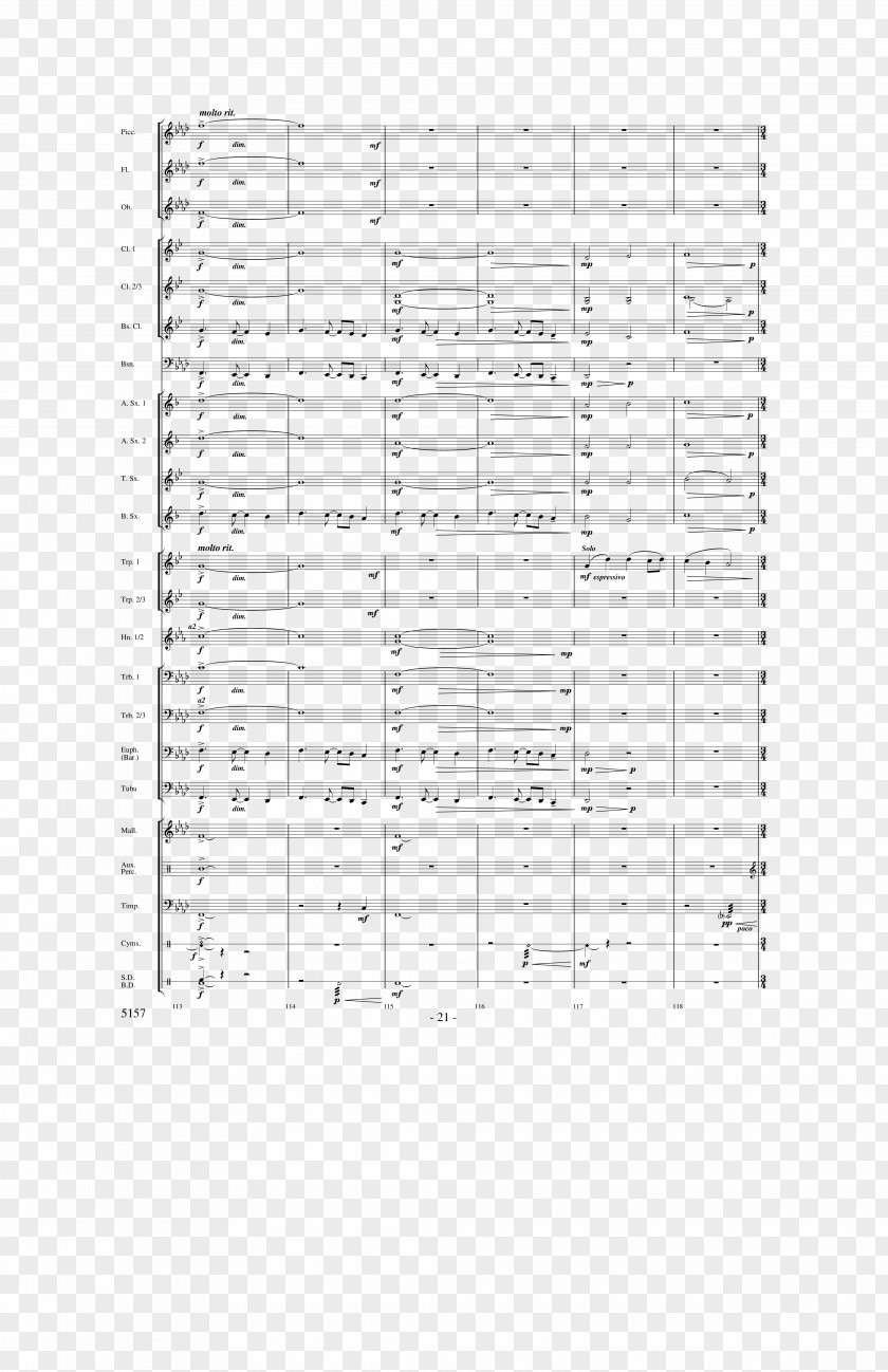 Sheet Music Symphony No. 2 Clarinet Piano Concerto PNG 2, sheet music clipart PNG