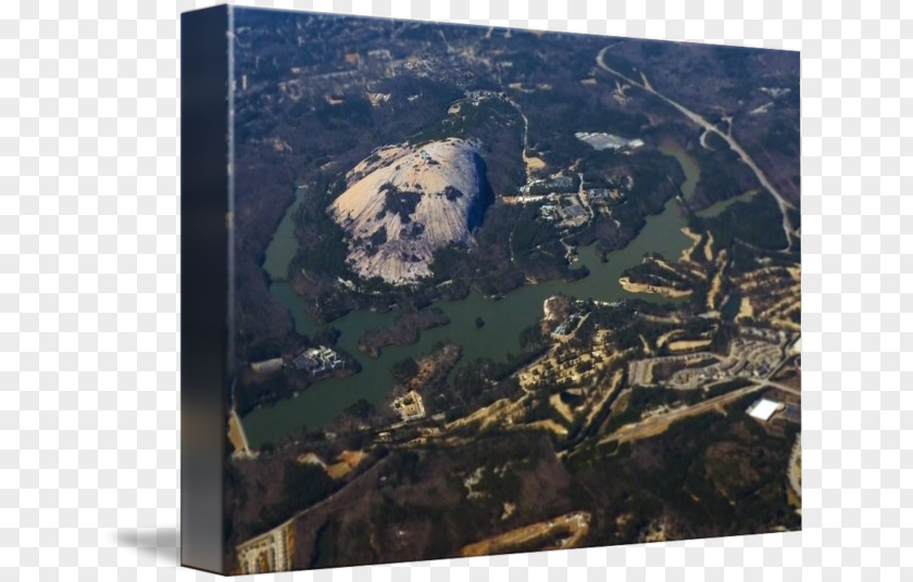 Stone Mountain Aerial Photography PNG