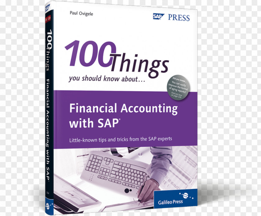 100 Things You Should Know About Financial Accounting With SAP ERP Finance PNG
