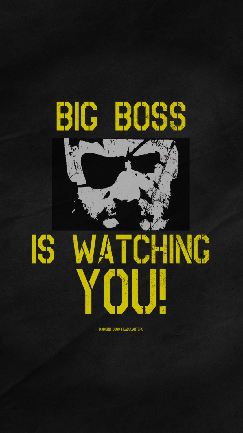 Boss Metal Gear Solid V: The Phantom Pain Big Snake Poster PNG