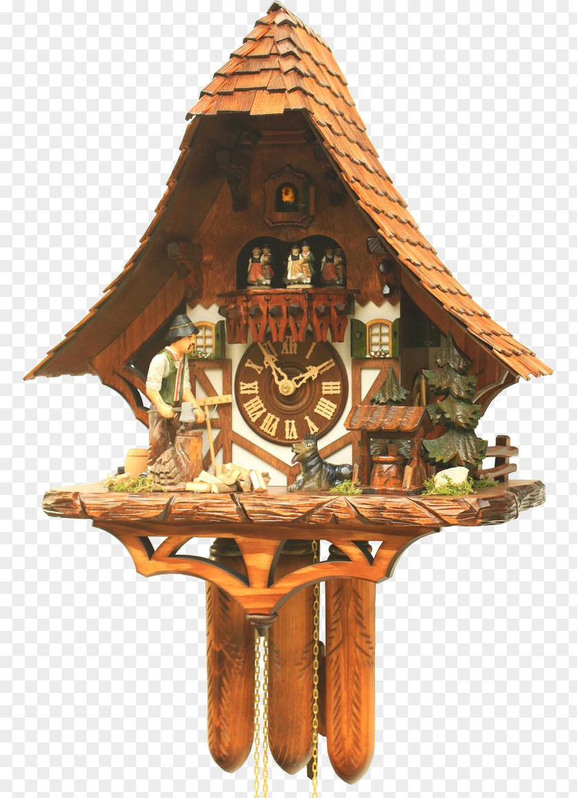 Clock Cuckoo Black Forest House Movement PNG