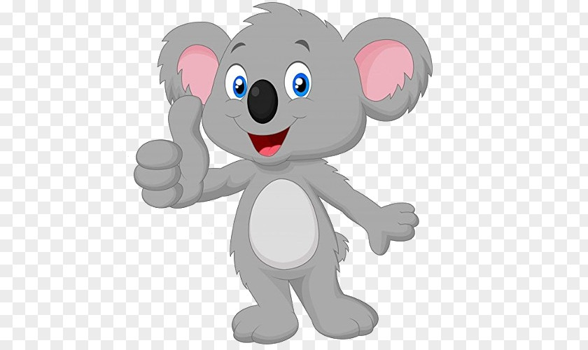 Koala Thumb Signal Clip Art PNG