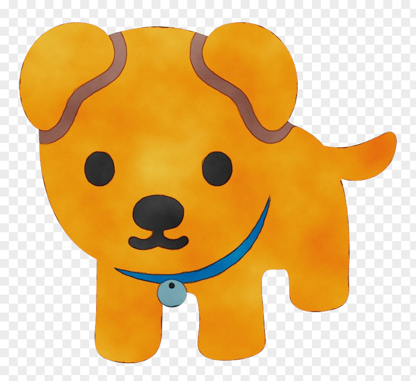 Smile Stuffed Toy Orange PNG