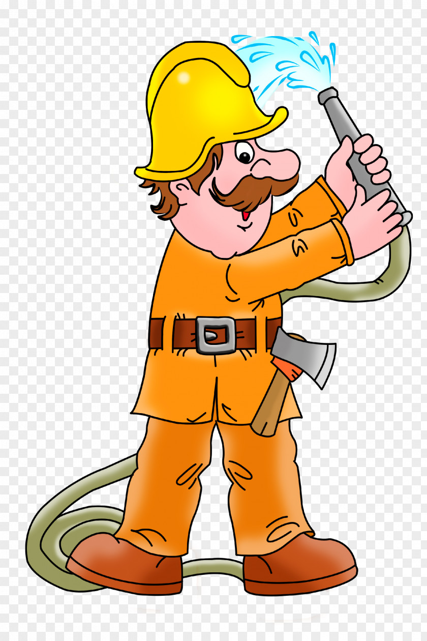 Cartoon Construction Worker PNG