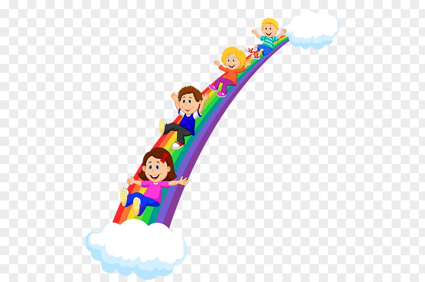 Rainbow Child Clip Art PNG