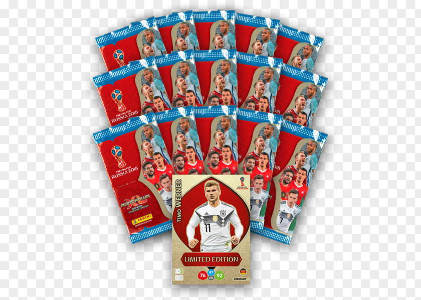 Timo Werner 2018 FIFA World Cup Adrenalyn XL Sport Collectable Trading Cards Russia PNG