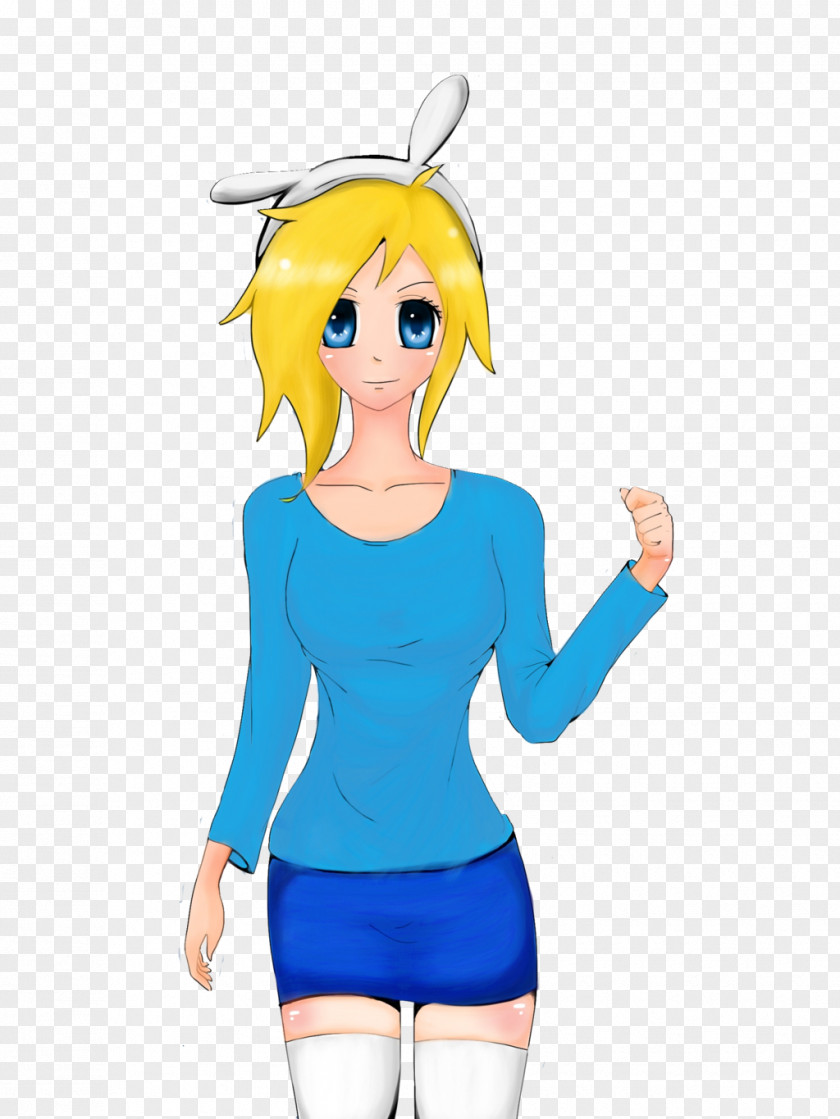 Adventure Time Electric Blue Shoulder Arm PNG