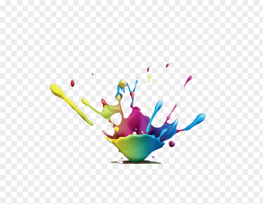 Paint Ink Watercolor Painting PNG