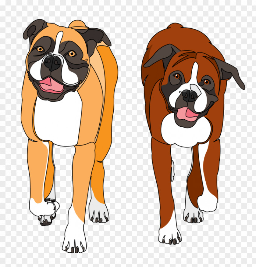 Puppy Dog Breed Boxer Companion Clip Art PNG