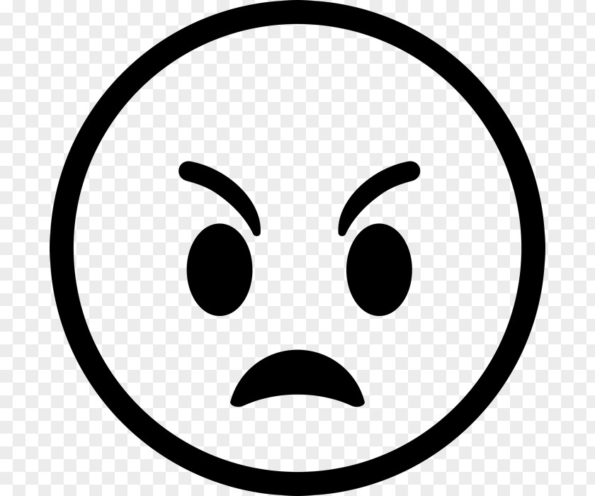 Angry Emoji Emoticon Smiley Clip Art PNG