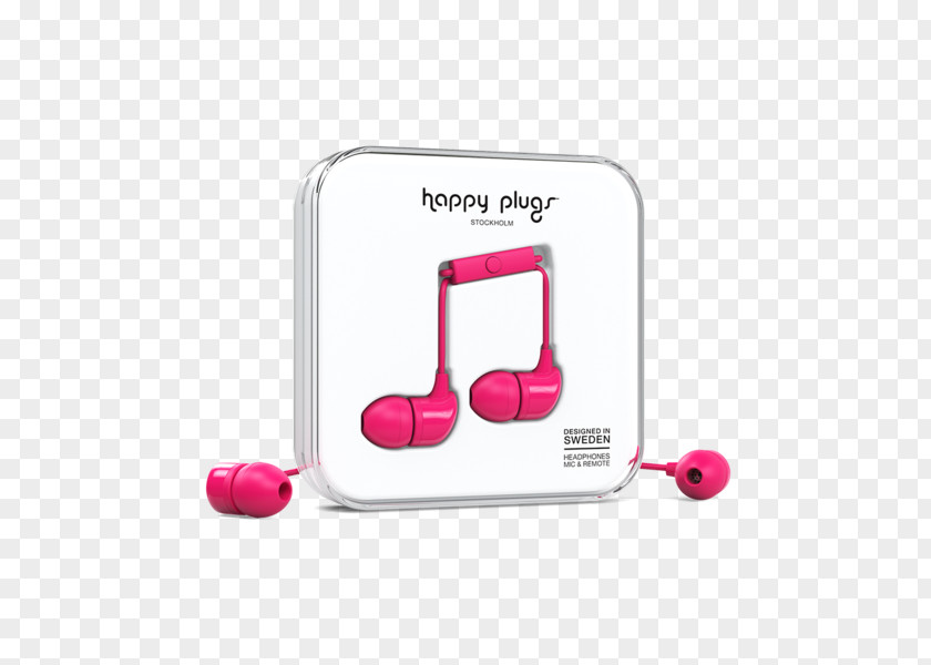 Ear Plug Happy Plugs In-Ear Headphones Audio Earbud Écouteur PNG