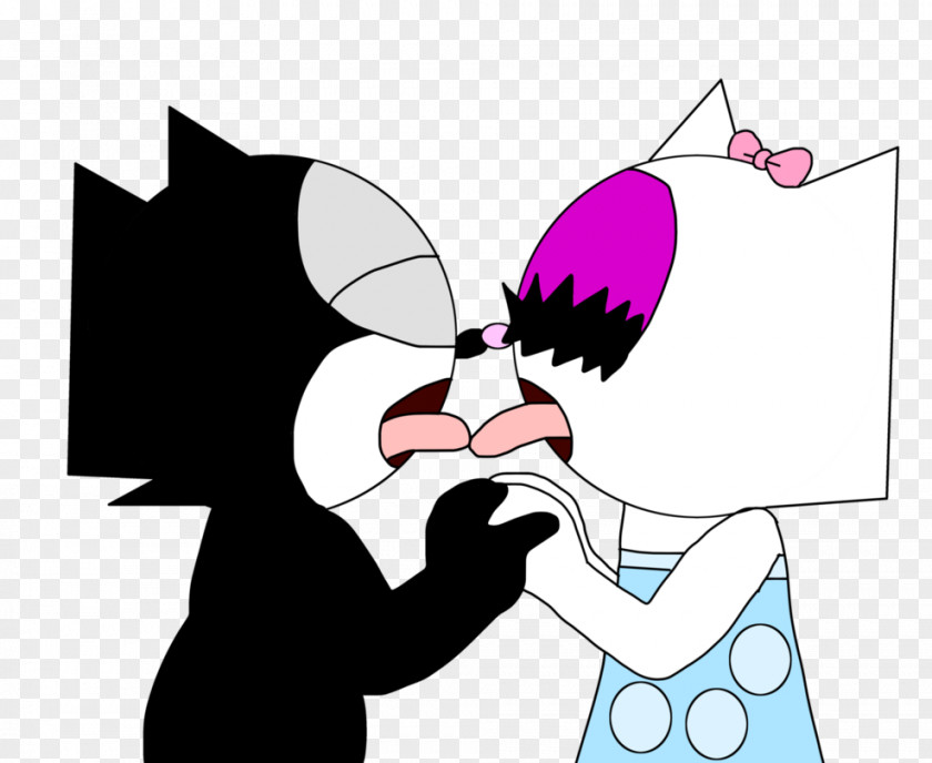 Kiss French Felix The Cat PNG
