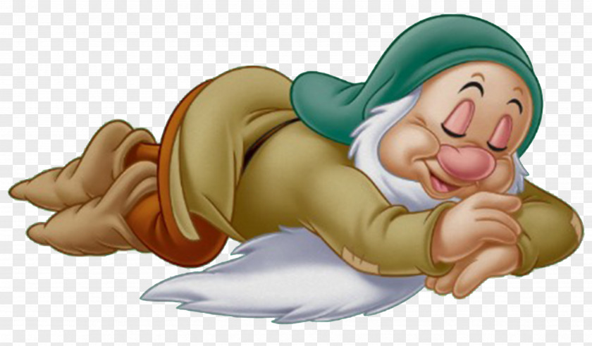 Sleepy Seven Dwarfs Sneezy Dopey Bashful Grumpy PNG