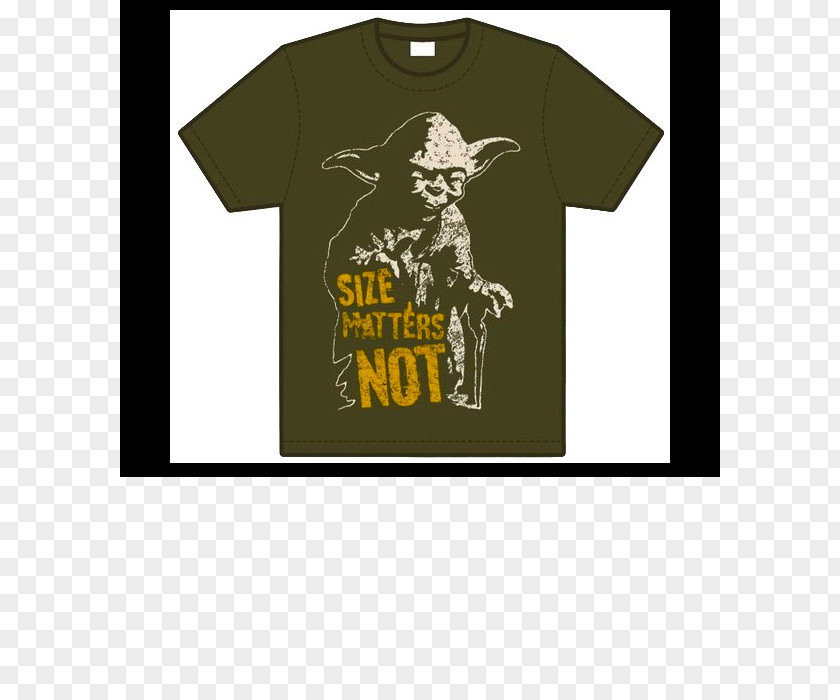 Yoda T-shirt Logo Sleeve Brand Font PNG