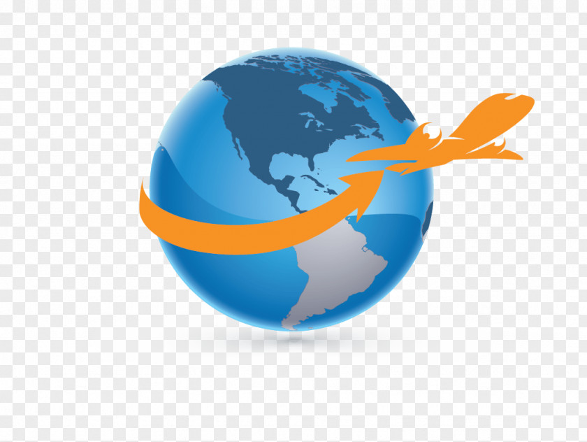 Design Logo Aviation Transport PNG