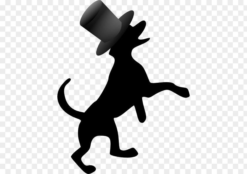 Dog With A Hat Labrador Retriever Puppy Pointer Silhouette Clip Art PNG