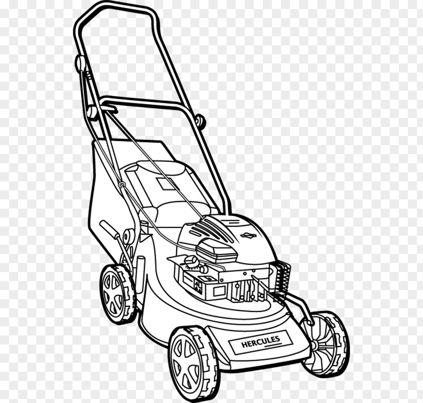 Lawn Tractor Car Automotive Design Motor Vehicle Line Art PNG