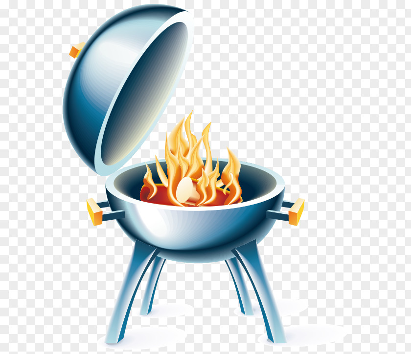 Vector Driving Bonfire Barbecue Cooking PNG
