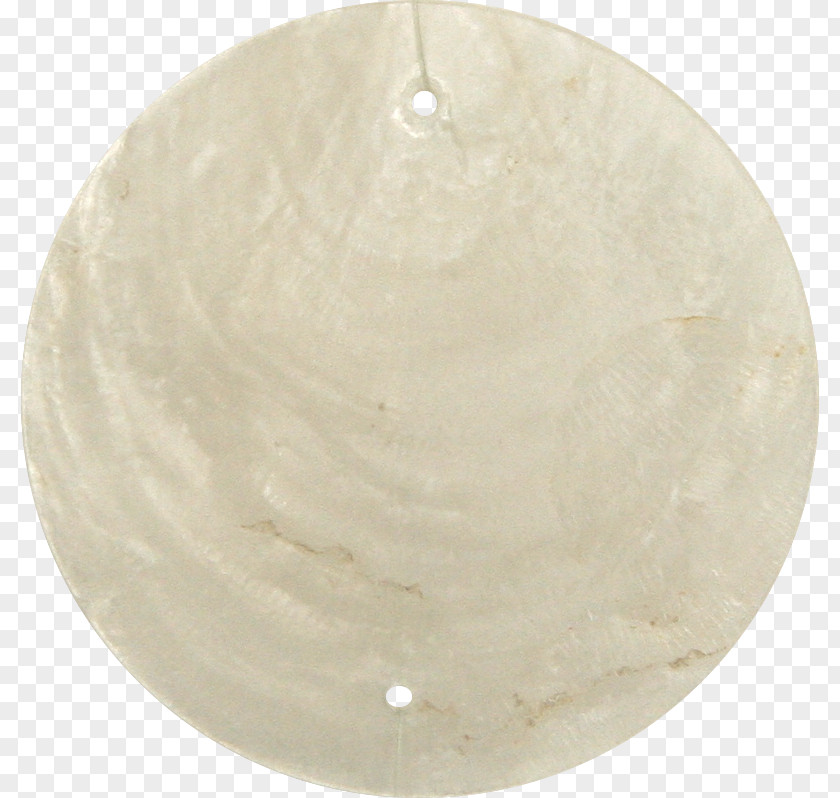 PEARL SHELL Circle Beige PNG