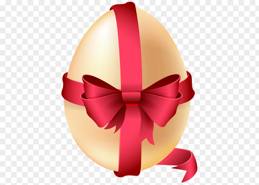 Stereo Cooked Eggs Red Cross Bow Tie Easter Bunny Egg Roll PNG