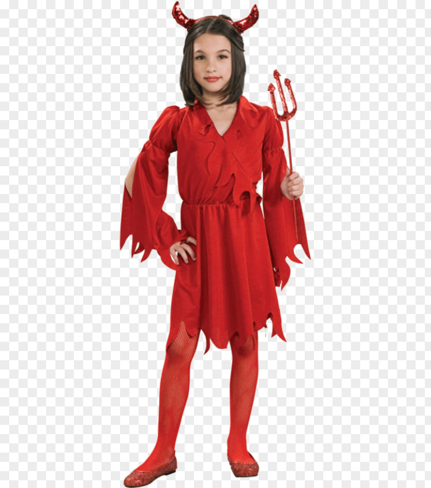 Devil Lucifer Halloween Costume Child PNG