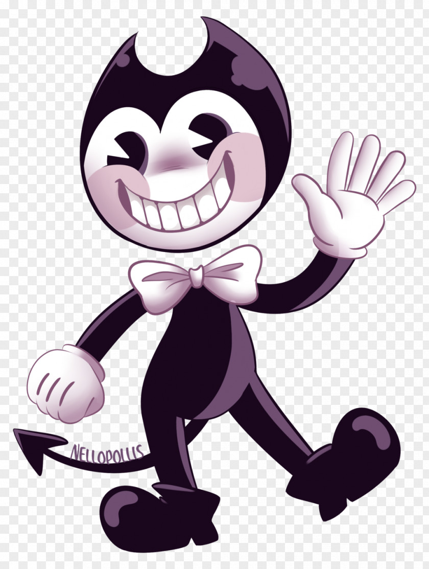 Fan Bendy And The Ink Machine Art Work Of PNG