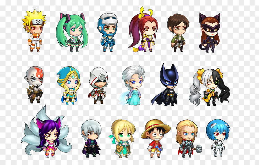 Hero Genki Heroes Character Mobile Game PNG