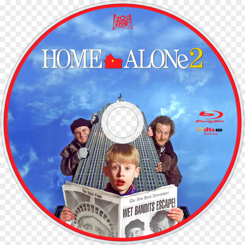 Home Alone New York City 2: Lost In Blu-ray Disc Film Series DVD PNG