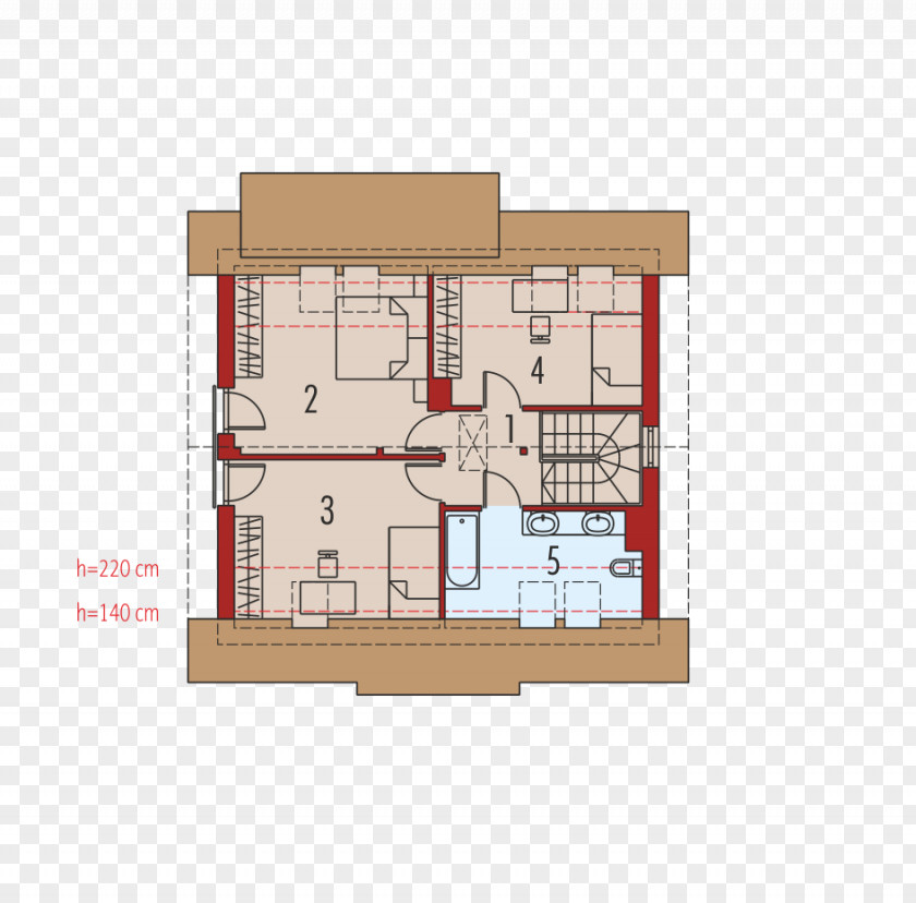 House Floor Plan Attic Statinio Projektas Storey PNG
