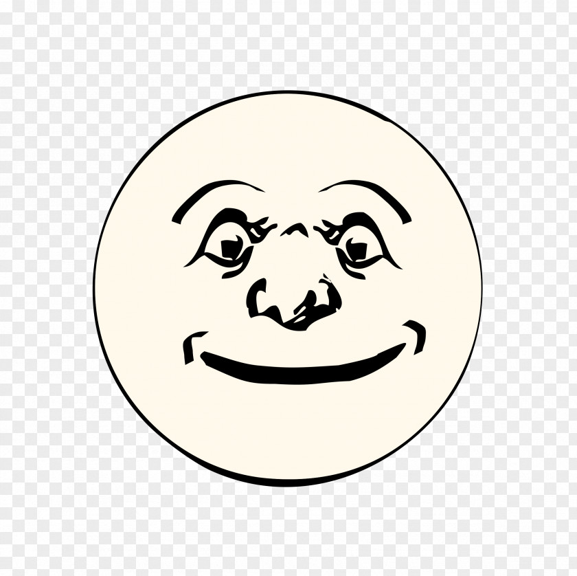 Moon Man In The Clip Art PNG