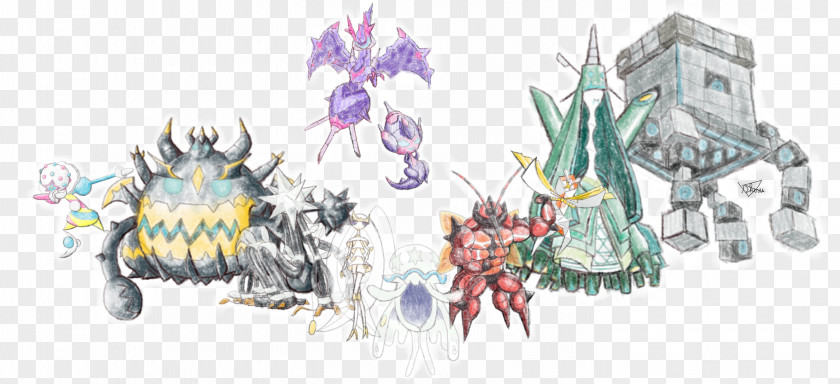 Technical Drawing Pokémon Ultra Sun And Moon Fan Art PNG