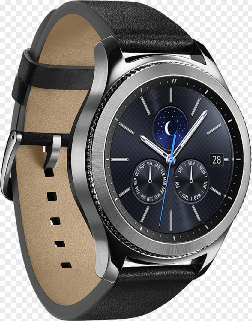 Watch Samsung Gear S3 Classic Galaxy S2 Smartwatch PNG