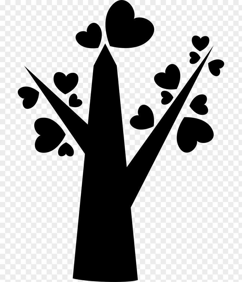Greenheart Tree With Hearts PNG