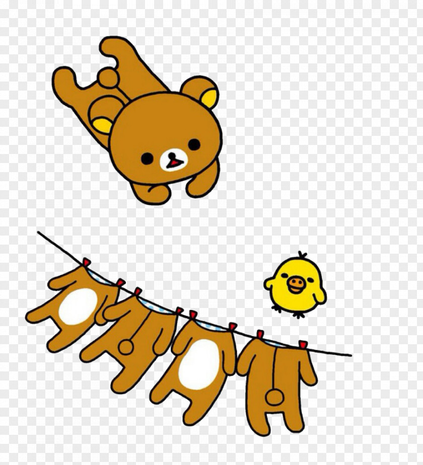 Looking For A Bear Rilakkuma No San-X Wallpaper PNG