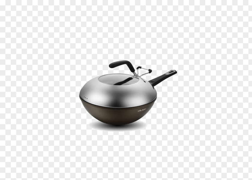 Mark Carter Non-stick Frying Pan With Flat Surface Wok Stock Pot PNG