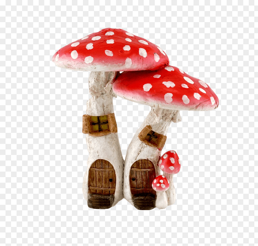 Mushroom Festival Fairy Garden House PNG