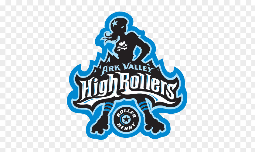 Roller Skates Derby World Cup Ark Valley High Rollers Logo PNG